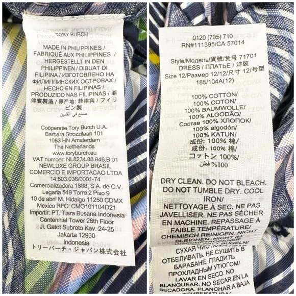 Tory Burch Overprinted Wrap Dress - Picture 16 of 16